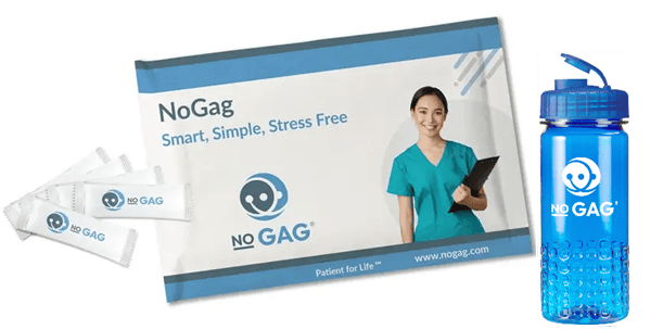 NoGag 5 Serving Pack for Patients, Free Water Bottle! image
